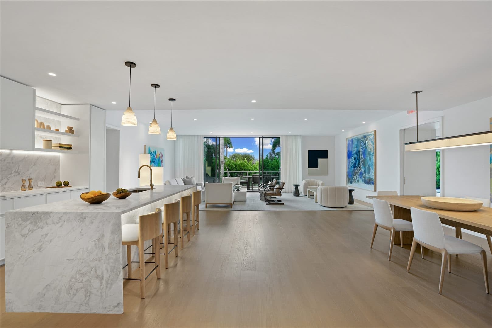 Inside the Olara sales gallery — the model residence is built with the actual specified finishes. Photo: Olara Showroom